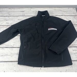 Porsche World Roadshow Women's Black Softshell Jacket Size Large